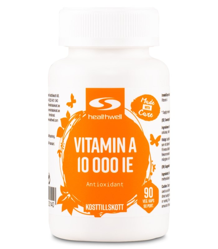 Healthwell Vitamin A 10 000 IE