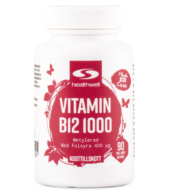 Healthwell Vitamin B12 1000 Metylerad