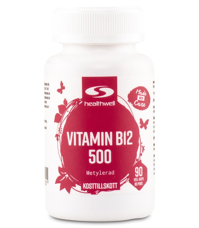 Healthwell Vitamin B12 500 Metylerad