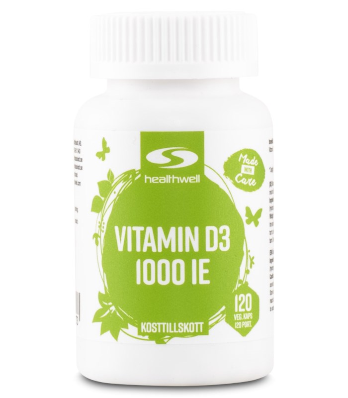 Healthwell Vitamin D3 1000 IE
