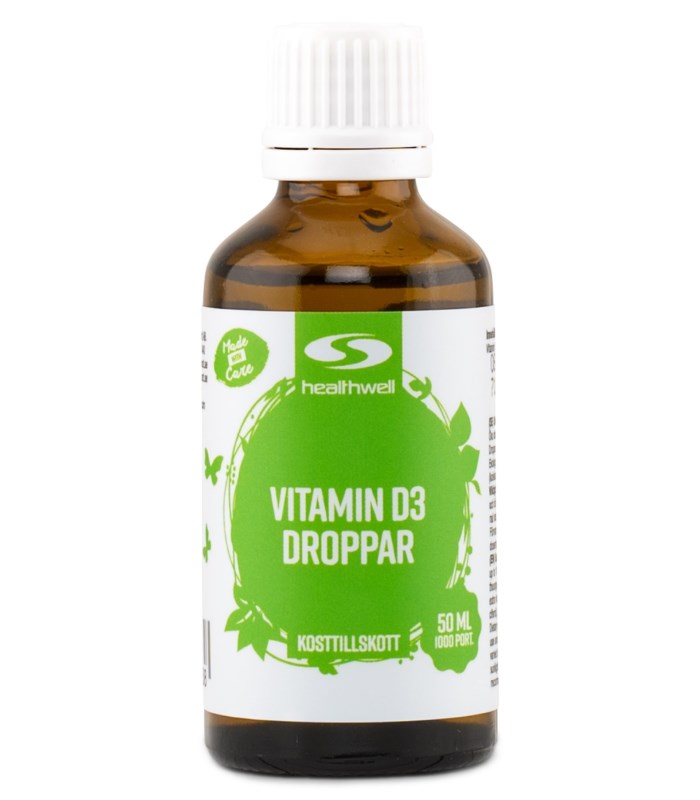 Healthwell Vitamin D3 Droppar