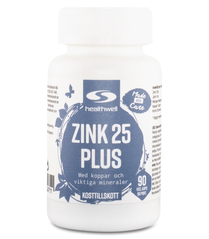 Healthwell Zink 25 Plus