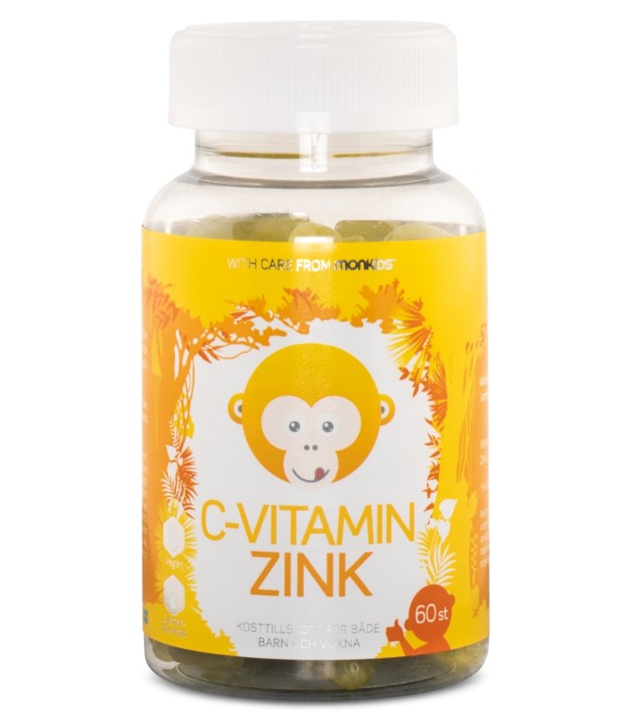Monkids C-vitamin + Zink