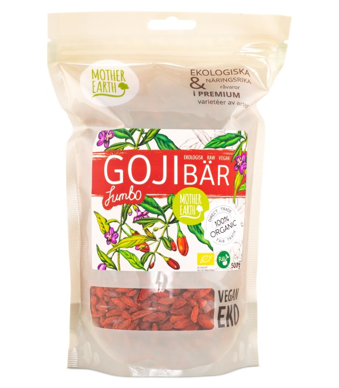 Mother Earth Gojibär Jumbo RAW & EKO