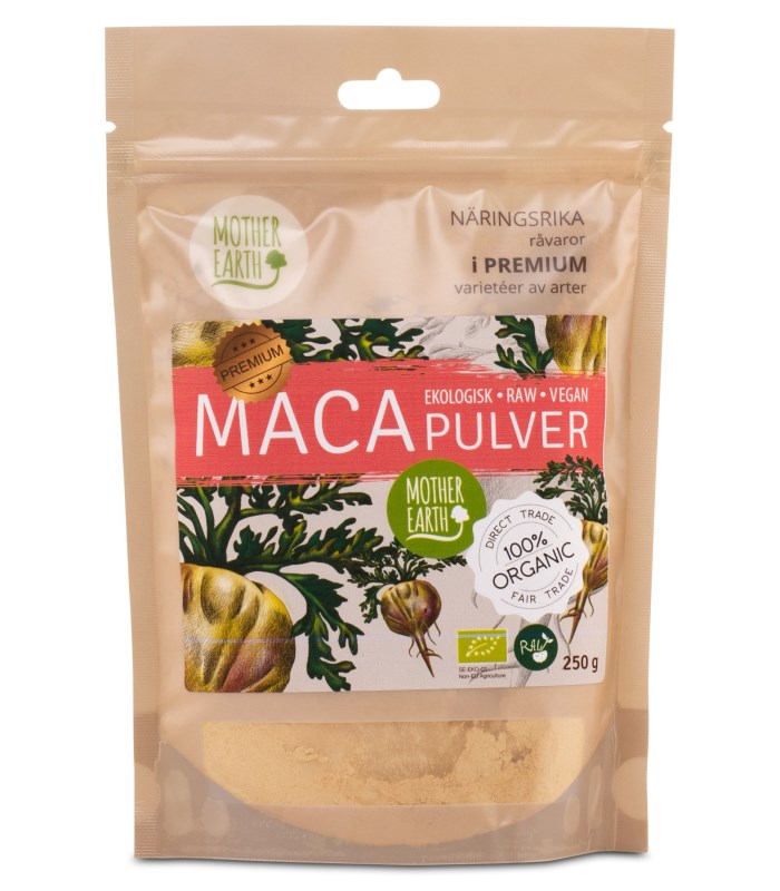 Mother Earth Macapulver Premium Raw&Eko