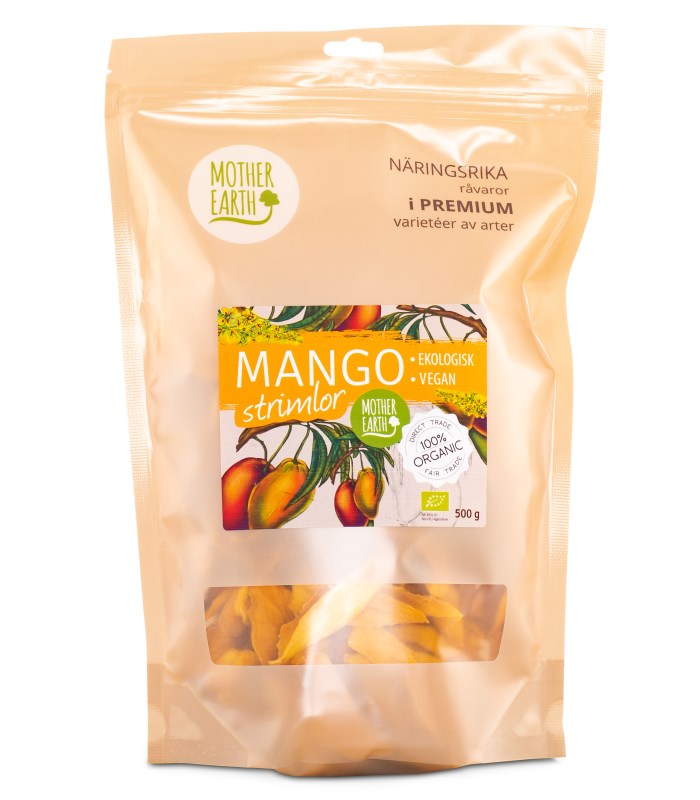 Mother Earth Mango Strimlor Eko