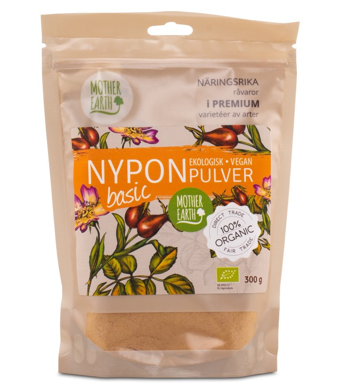 Mother Earth Nyponpulver RAW & EKO