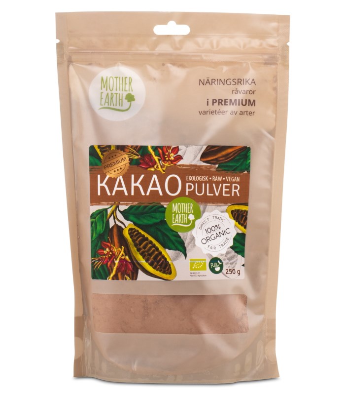 Mother Earth Pangoa Premium Kakaopulver Raw&Eko