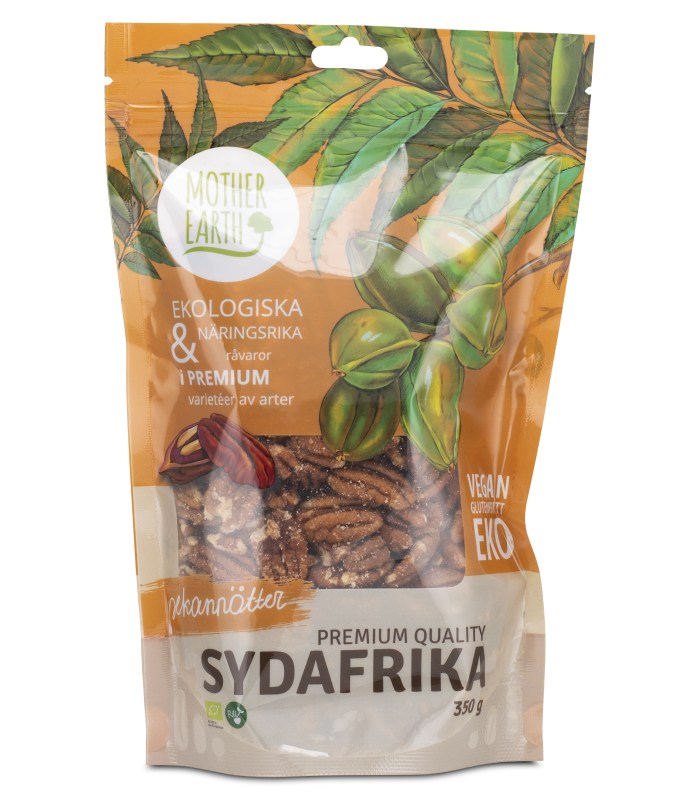 Mother Earth Pekannötter Premium Raw & Eko