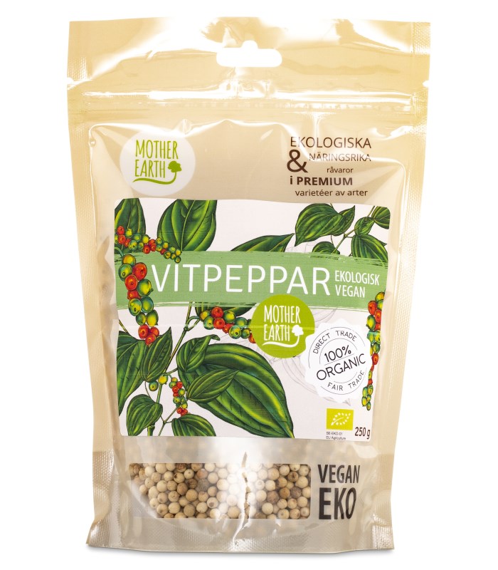 Mother Earth Vitpeppar Eko
