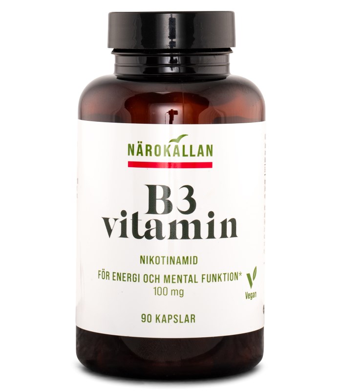 Närokällan B3 Nikotinamid 100 mg