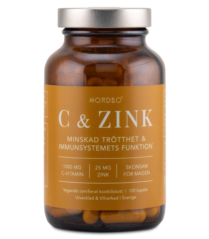 Nordbo C-vitamin & Zink