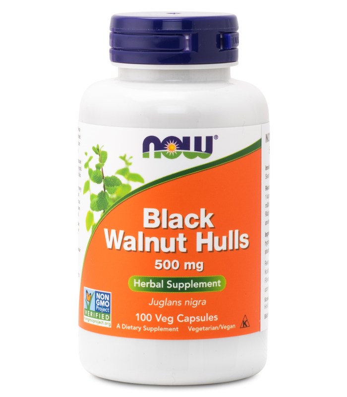NOW Black Walnut Hulls 500 mg