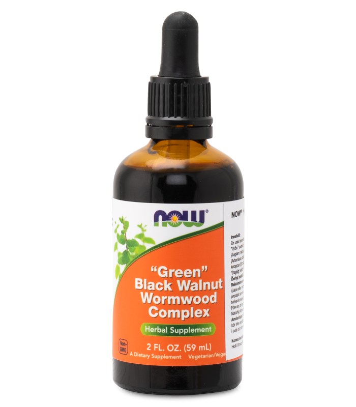 NOW Green Black Walnut Wormwood Complex Liquid