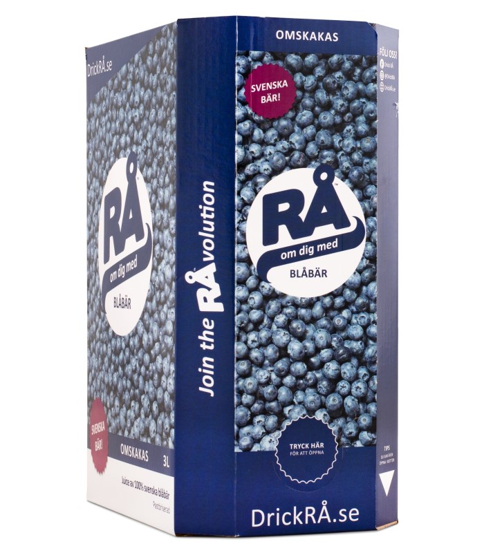RÅ Blåbär Bag-in-Box