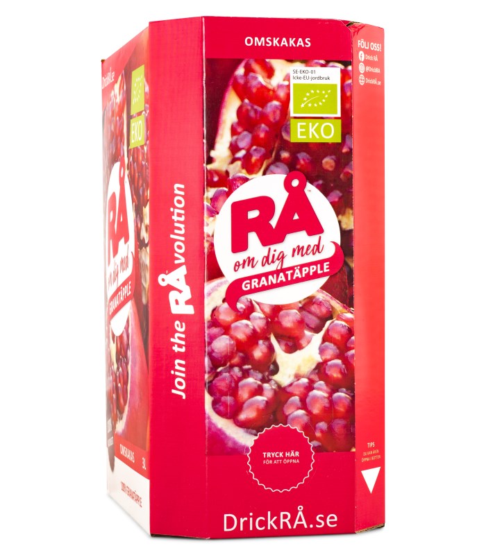 RÅ Granatäpple EKO Bag-in-Box