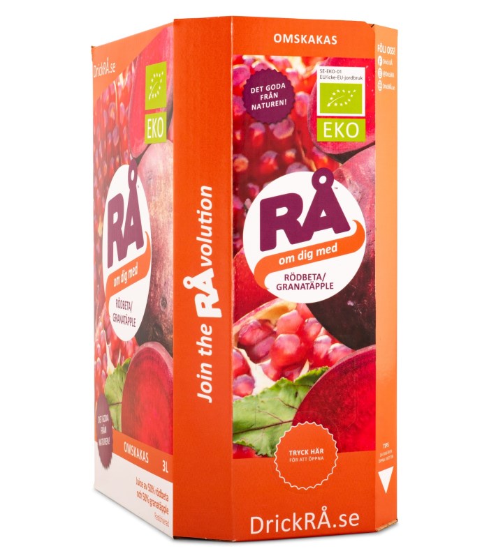 RÅ Granatäpple/Rödbeta Bag-in-Box
