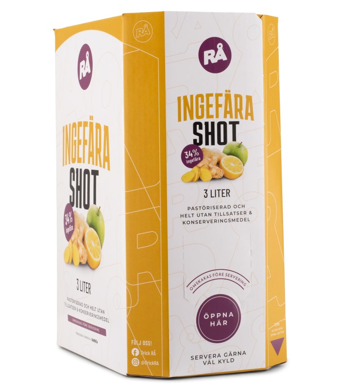 RÅ Ingefärashot Bag-in-Box