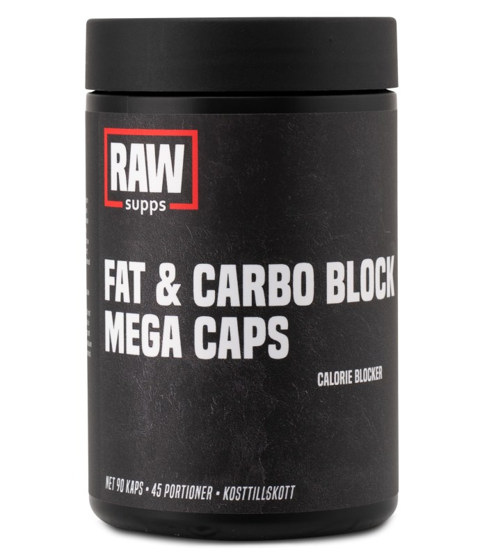 RAW Fat & Carbo Block Mega Caps