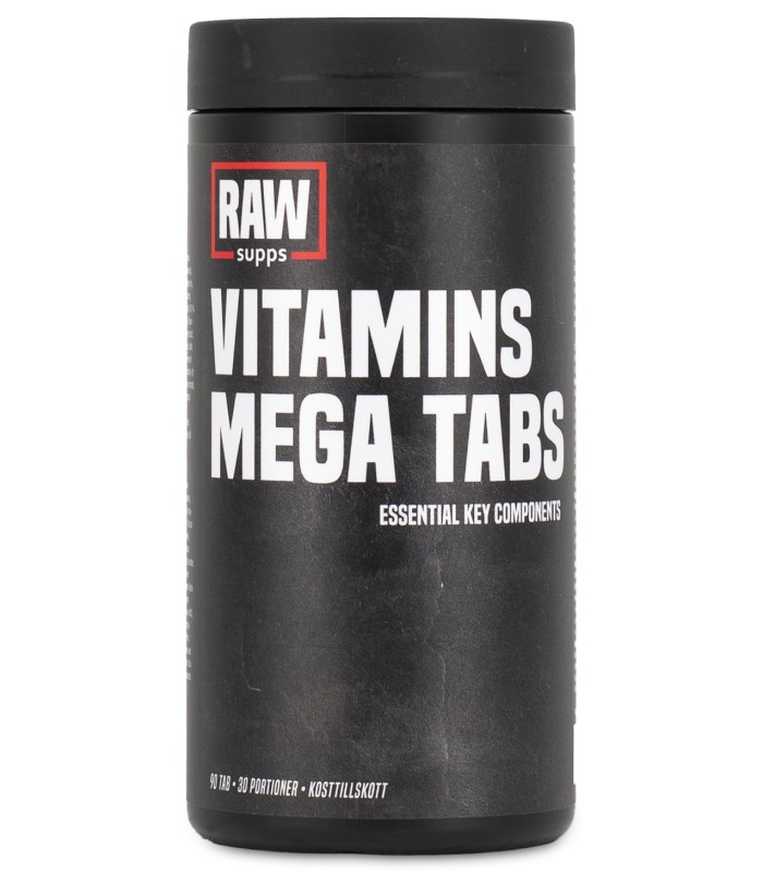 RAW Vitamins Mega Tabs