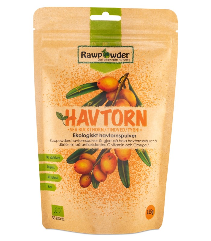 RawPowder Havtornspulver