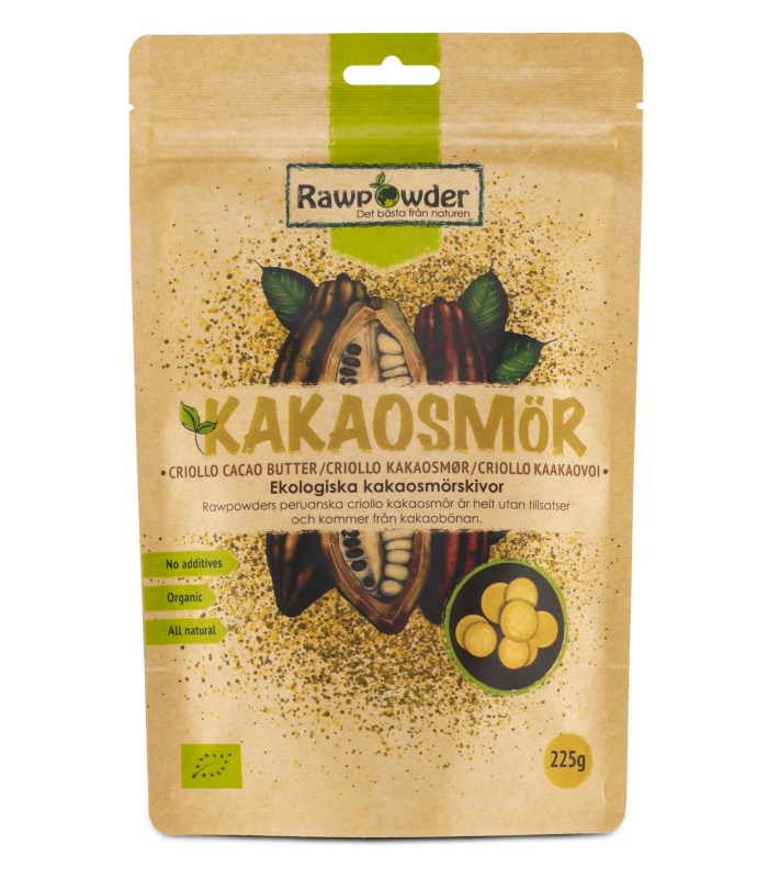RawPowder Kakaosmör Skivor