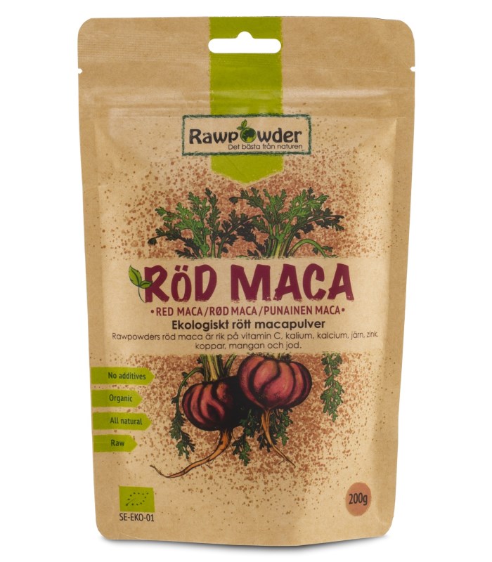 RawPowder Röd Maca Pulver