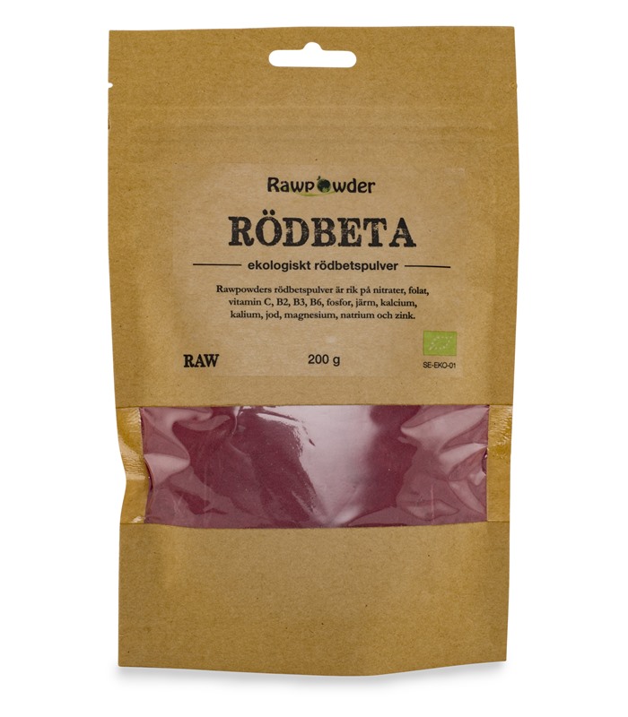 RawPowder Rödbetspulver