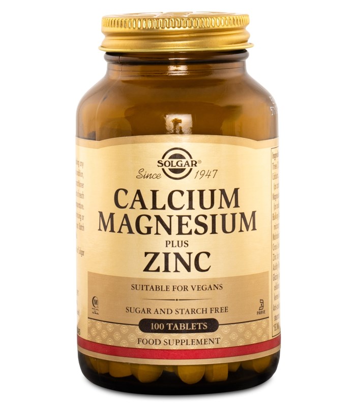 Solgar Calcium Magnesium Plus Zinc