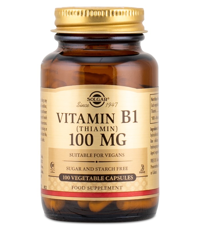 Solgar Vitamin B1 100 mg