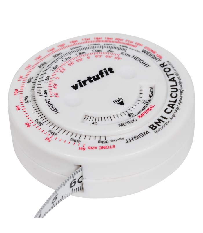 Virtufit Measuring Tape with BMI Calculator 150 cm