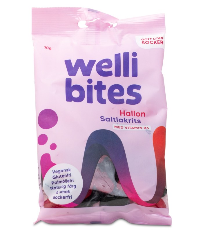 Wellibites Hallon & Saltlakrits